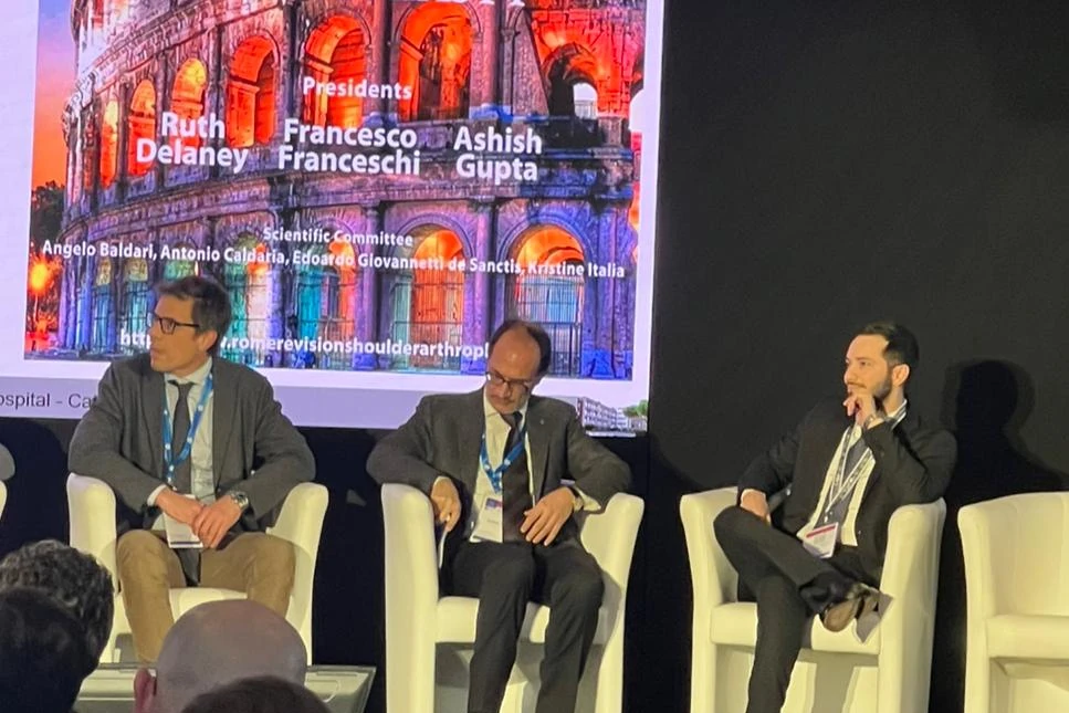 Il Dr. Saccone tra i relatori del congresso Rome Revision Shoulder Arthroplasty